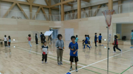 北海道卓球体験写真②